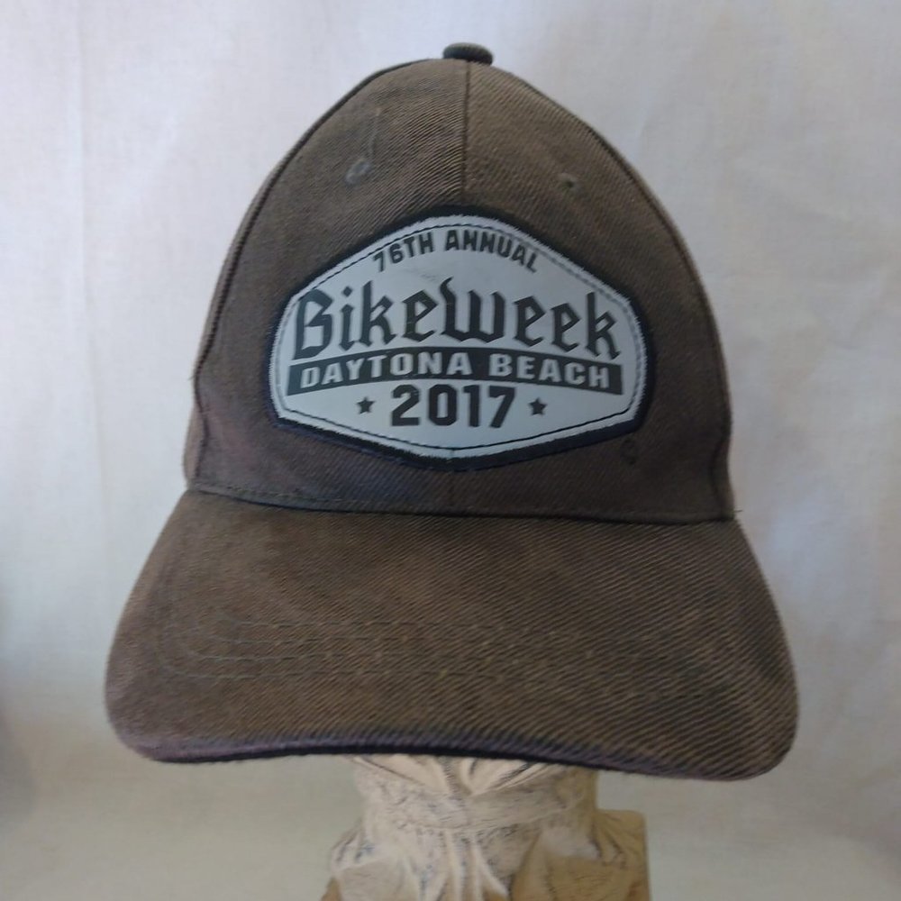 Gray 2017 Bike Week  Daytona Beach Ball Cap